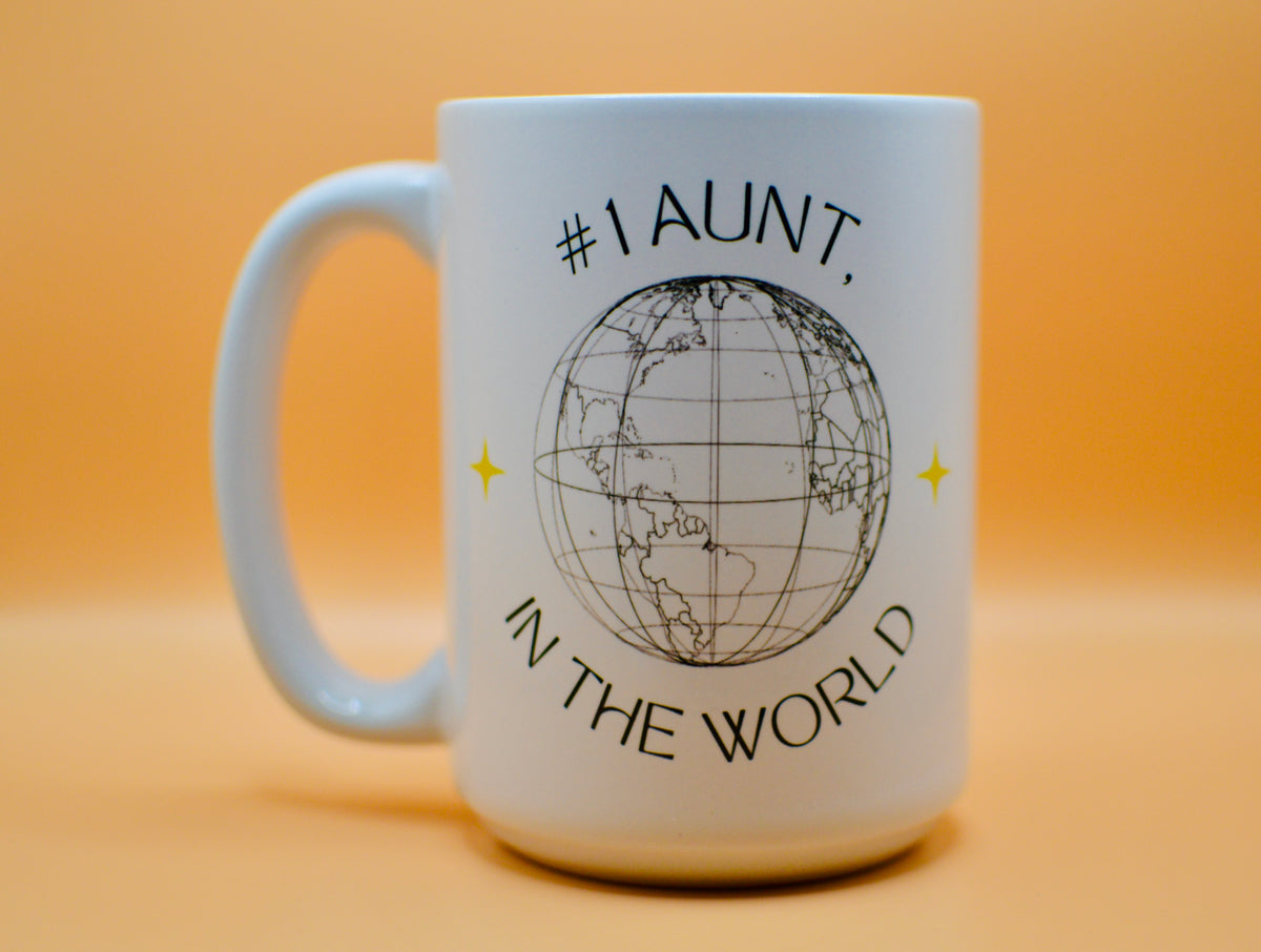 1 aunt coffee mug #1 Aunt in the World Mug