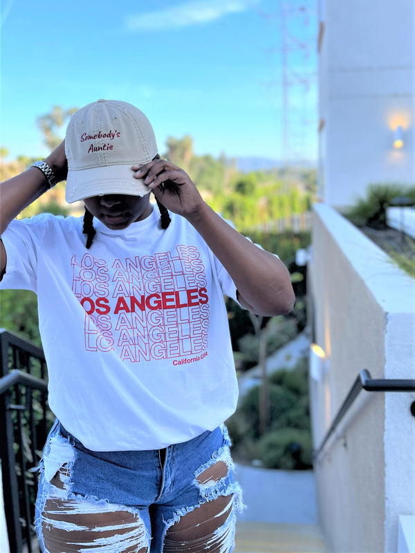 Somebody's Auntie® Distressed Dad Hat