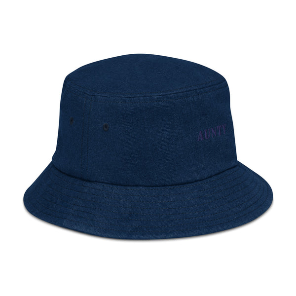 Aunty Denim Bucket Hat