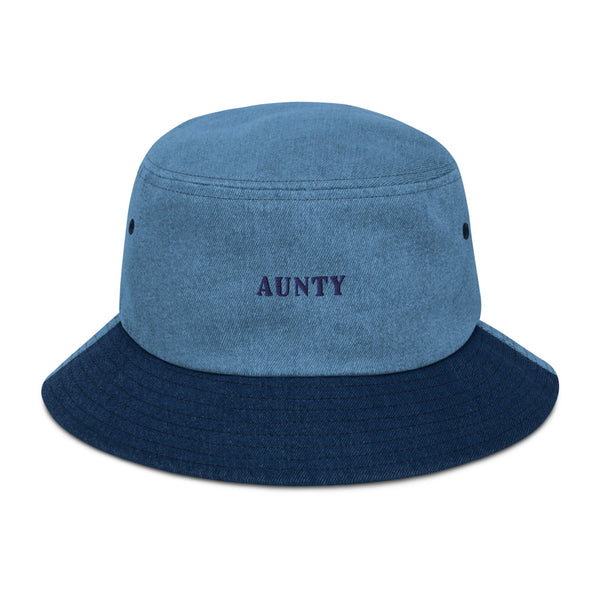Aunty Denim Bucket Hat