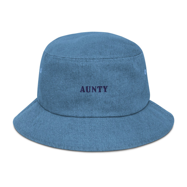 Aunty Denim Bucket Hat