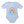 Load image into Gallery viewer, Organic I Love My Auntie Baby Bodysuit - sky