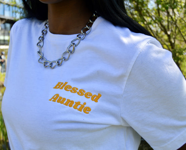 Blessed Auntie Short-sleeve unisex t-shirt