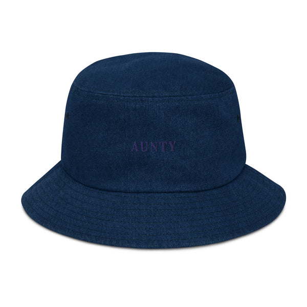 Aunty Denim Bucket Hat
