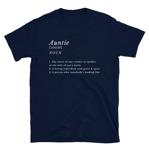 Auntie Definition T-Shirt