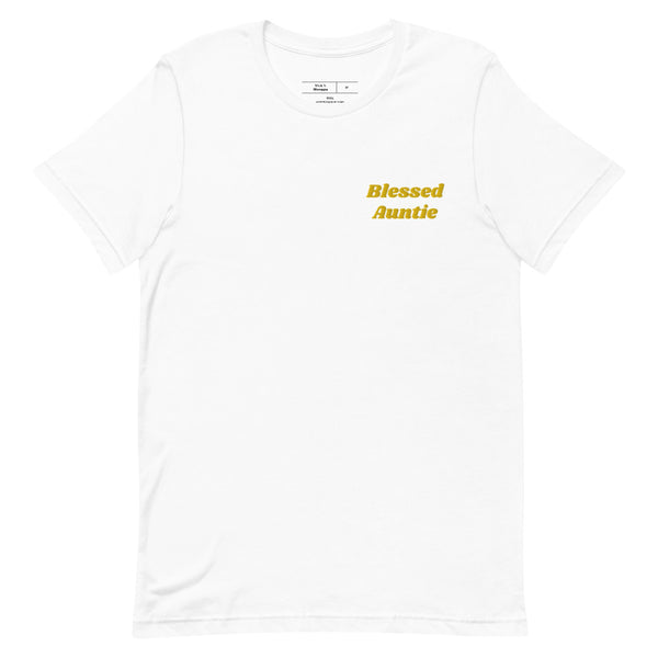 Blessed Auntie Short-sleeve unisex t-shirt